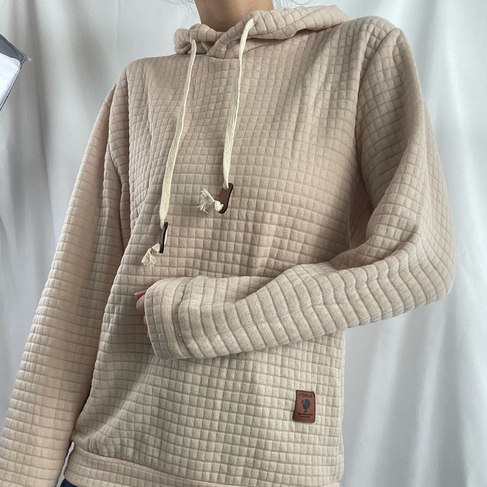 Beautiful beige hoodie